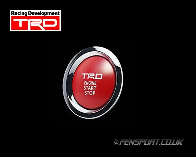 Trd Push Start Button - Red - Gt86 1