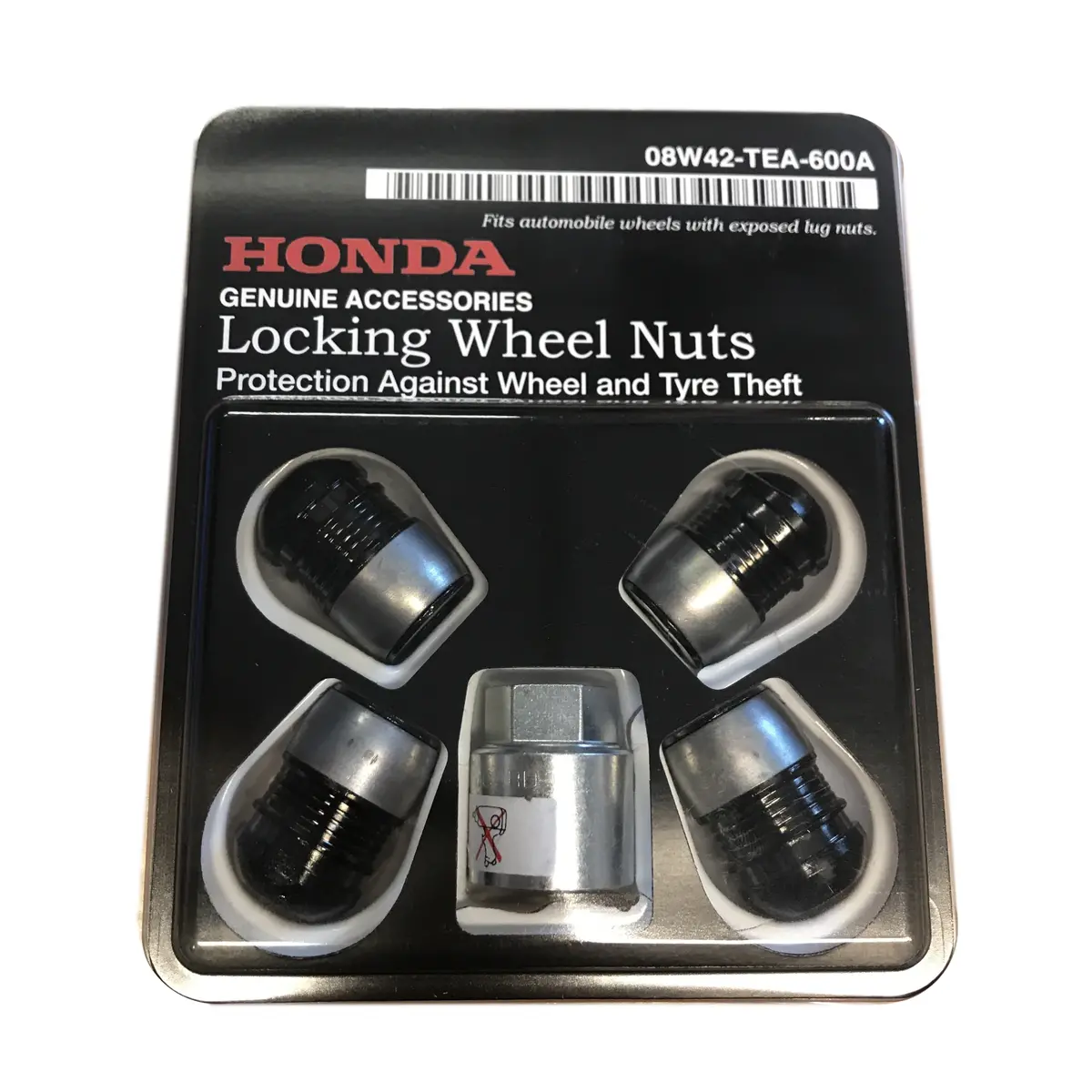Genuine Honda | Locking Wheel Nut Set | Honda Civic Type R | 2.0T K20c1 | 2015+ 1