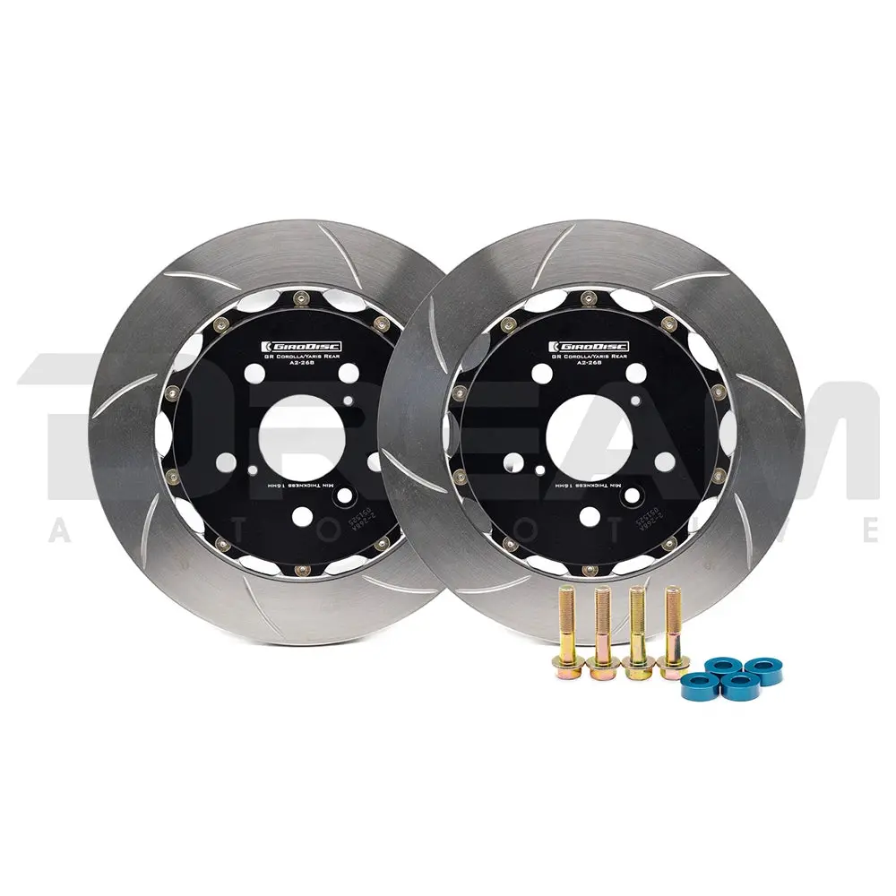 Girodisc | 2-Piece Rear Brake Discs | Toyota Gr Yaris | G16e-Gts | 2021+ 1