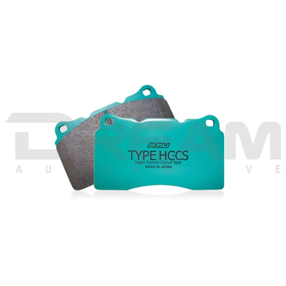 Project Mu | Type Hc-Cs Front Brake Pads | Honda Civic Type R | 2.0T K20c1 | 2015+ 1
