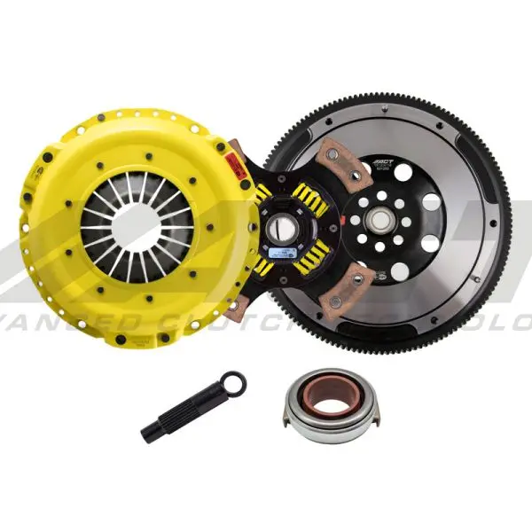 Act | Hd Race Sprung 4 Pad Clutch Kit | Honda Civic Type R | 2.0T K20c1 | 2015+ 1