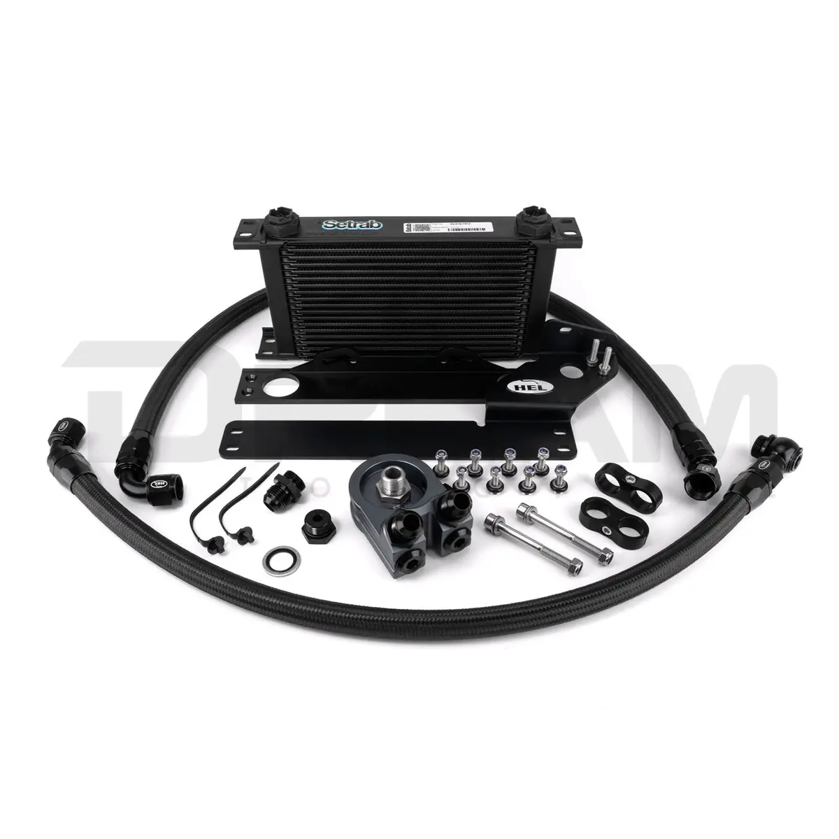 Hel Performance Oil Cooler Kit Upgrade | Honda Civic Type R | Fk2 2.0T K20c1 | 2015-2016 1