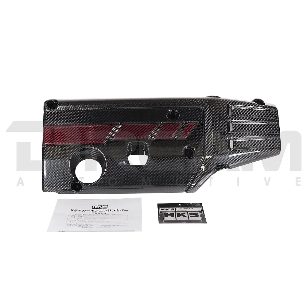 Hks | Carbon Kevlar Engine Cover | Honda Civic Type R | 2.0T K20c1 | 2015+ 1