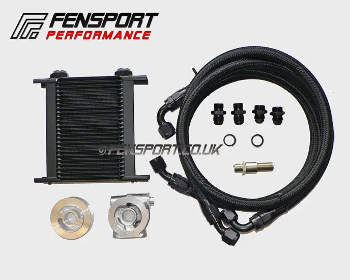 Oil Cooler Kit - 25 Row Half Width - Right Side Mount - Hel - Hks Sc, Turbo Gt86 & Brz 1