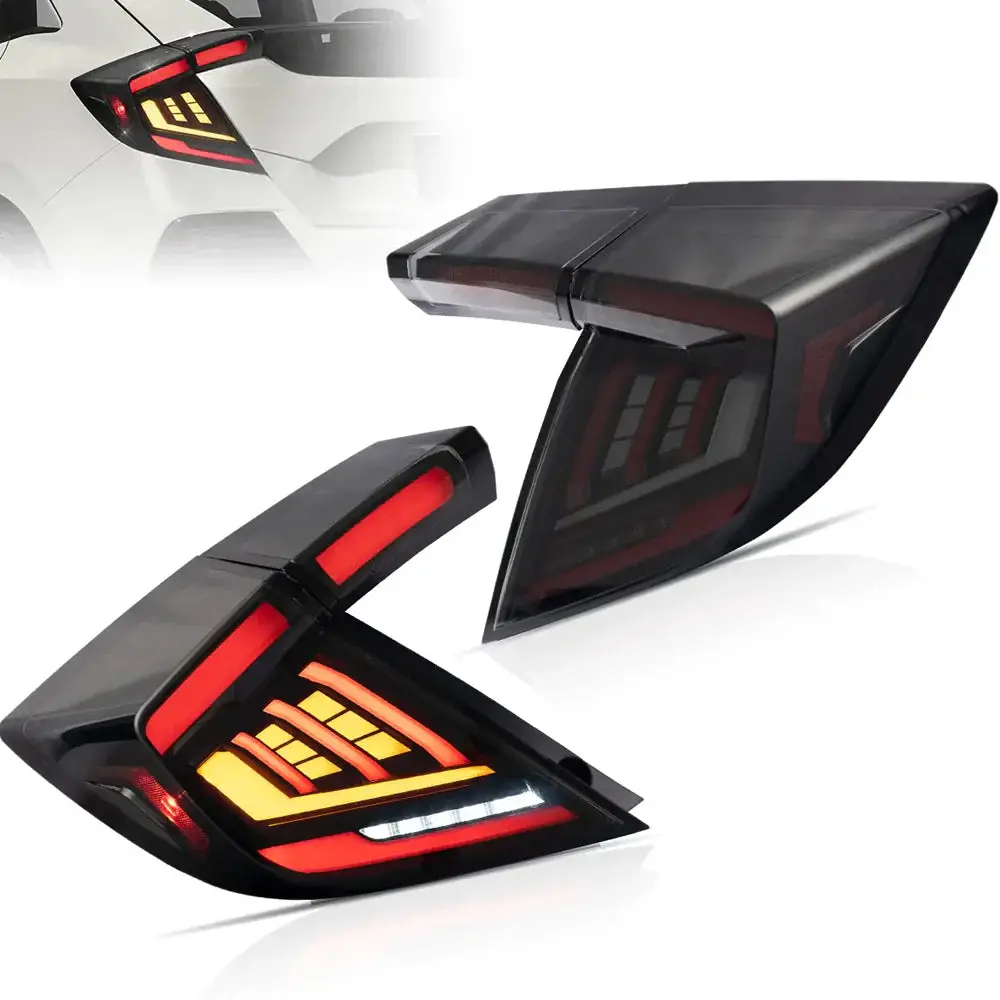Hirev Sports | Led Tail Lights V5 | Honda Civic Type R | Fk8 2.0T K20c1 | 2017-2021 1