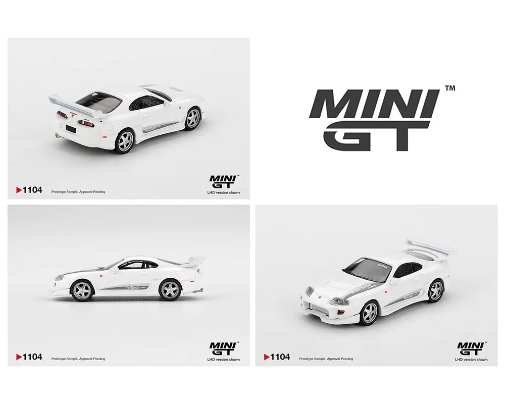 (Preorder) Mini Gt 1:64 Toyota Supra Veilside Combat V-I – White 1