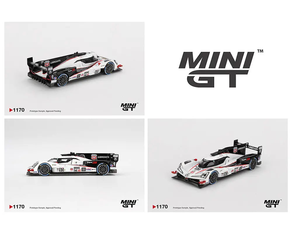 (Preorder) Mini Gt 1:64 Acura Arx-06 Gtp #93 Acura Meyer Shank Racing 2025 Imsa Daytona 24 Hrs 1