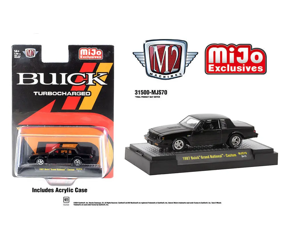 M2 Machines 1:64 1987 Buick Grand National Custom – Mijo Exclusives 1