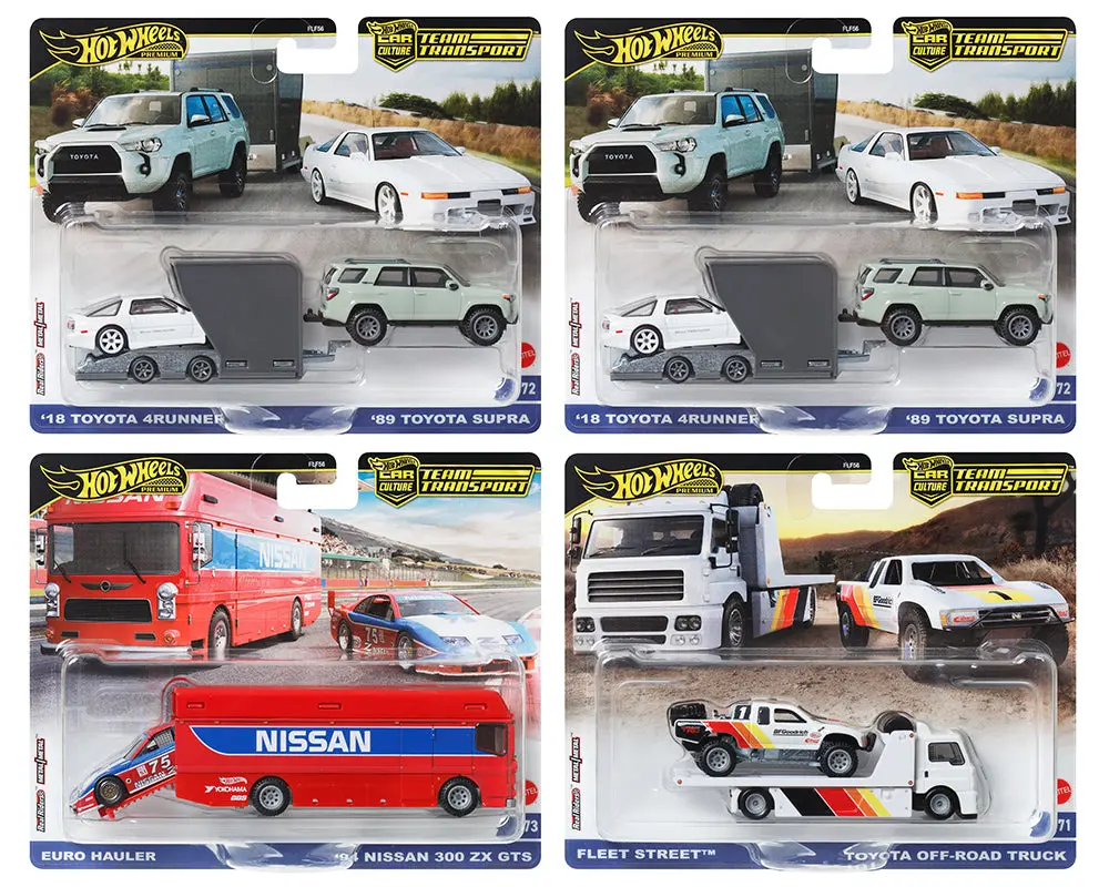Hot Wheels 1:64 Team Transport 2024 D Case Assortment 1
