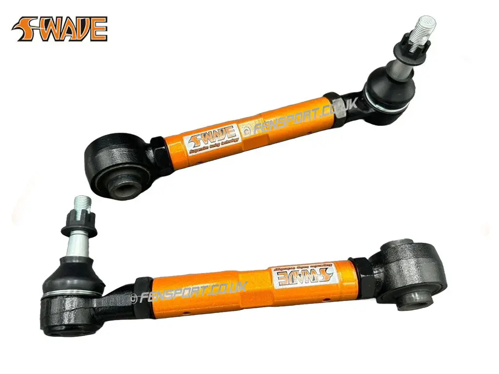 S Wave - Toe Control Arm Set - Steel - Rear - Choice Of Bushes - Gr86, Gt86 & Brz 1