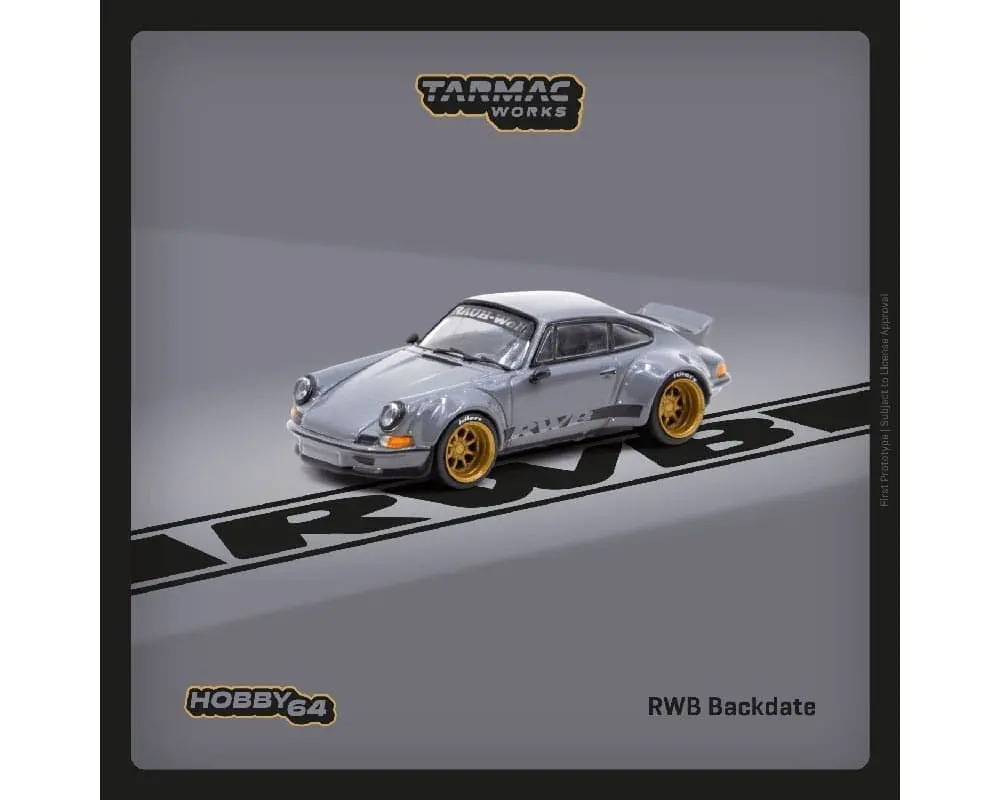 Tarmac Works 1:64 Rwb Backdate Grey 1