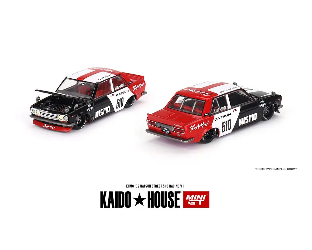 Kaido House X Mini Gt 1:64 Datsun Street 510 Racing V1 1