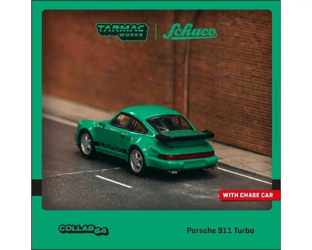 Tarmac Works 1:64 Porsche 911 Turbo Green 1