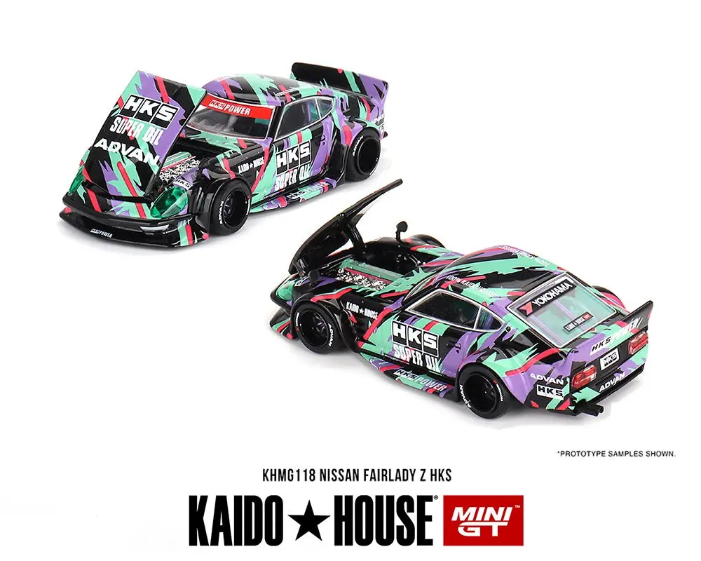 Kaido House X Mini Gt 1:64 Nissan Fairlady Z Hks 1