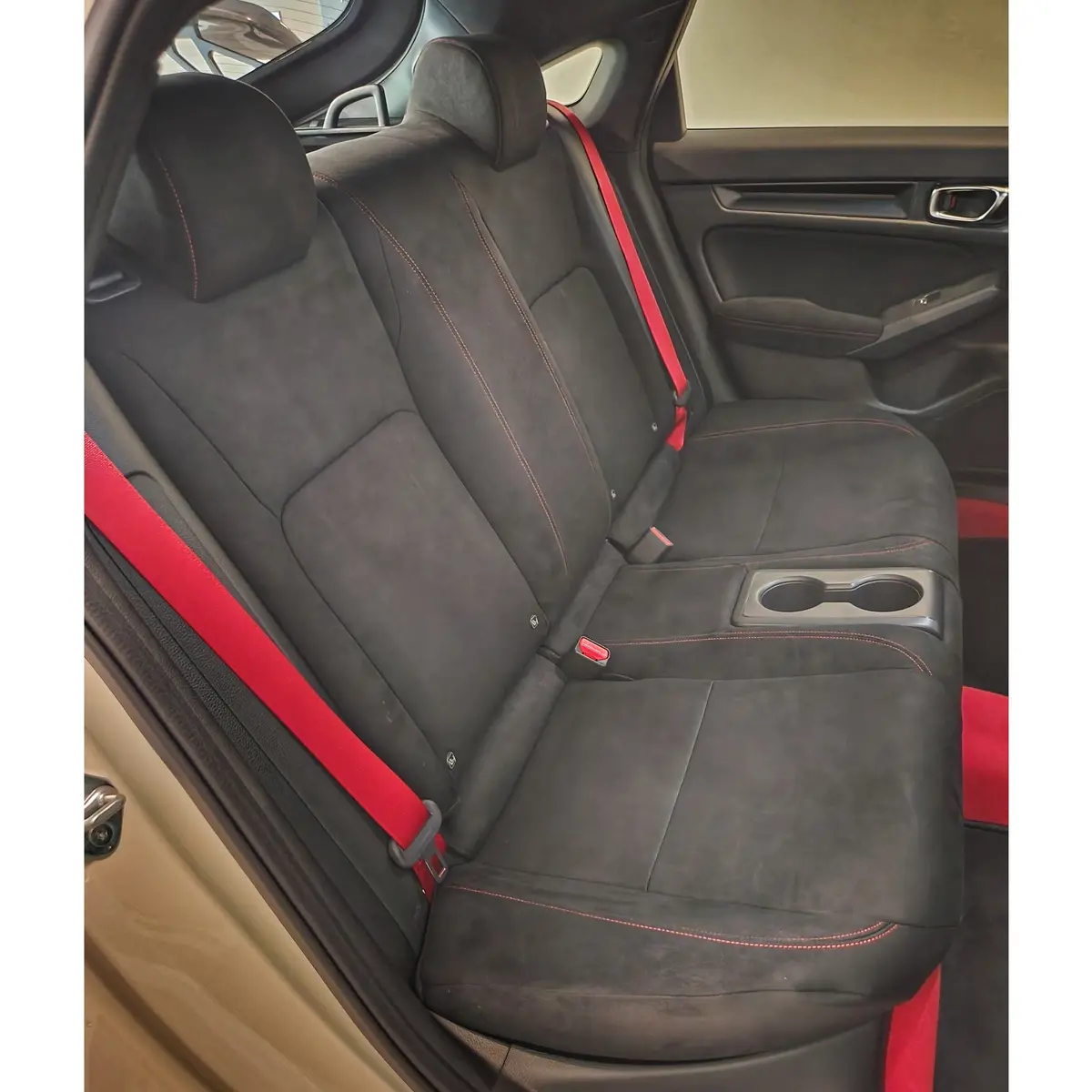 Genuine Honda | Edm/Jdm Alcantara Seat Fabric | Honda Civic Type R | Fl5 2.0T K20c1 | 2023+ 1