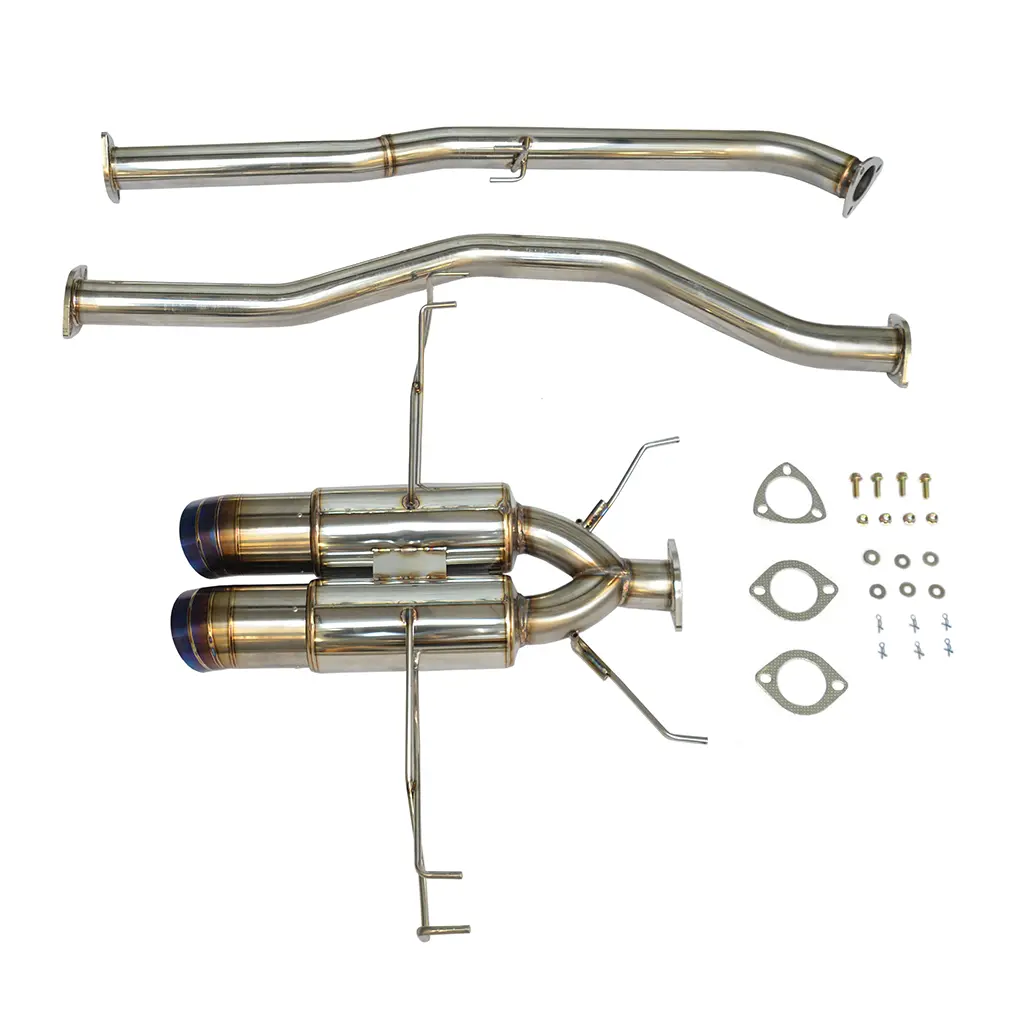 J's Racing | Sus Plus Dual Semi-Titanium 70Rs Exhaust System | Honda Civic Type R | Fk8 2.0T K20c1 | 2017+ 1