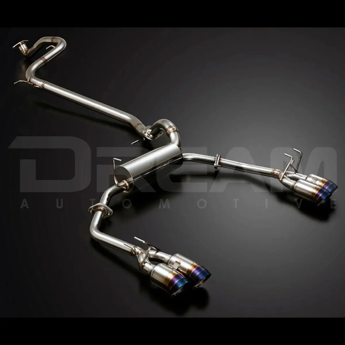 J's Racing Sus Exhaust Plus Dual Semi-Titanium 70Rs Exhaust System | Honda Civic Type R | Fk2 2.0T K20c1 | 2015-2016 1