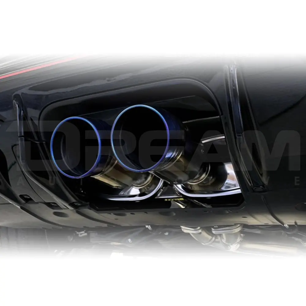 J's Racing | X304 Axle Back Exhaust System | Honda Civic Type R | Fl5 2.0T K20c1 | 2023+ 1