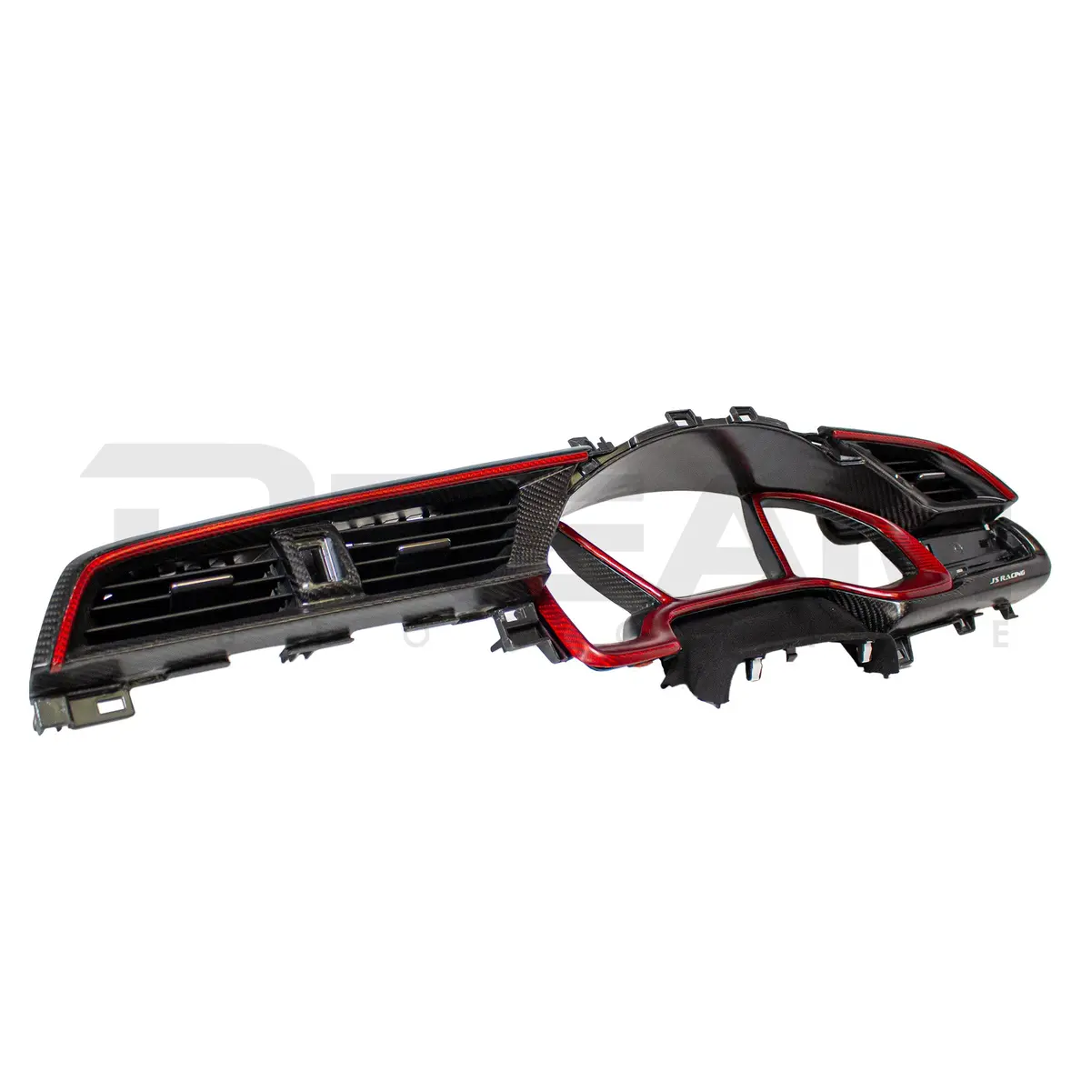J's Racing Carbon Cluster Surround | Honda Civic Type R | Fk8 2.0T K20c1 | 2017+ 1