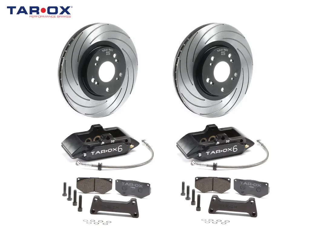 Brake Kit - Front - Tarox - F2000 326Mm Discs - Black Caliper - Gr86, Gt86 & Brz 1