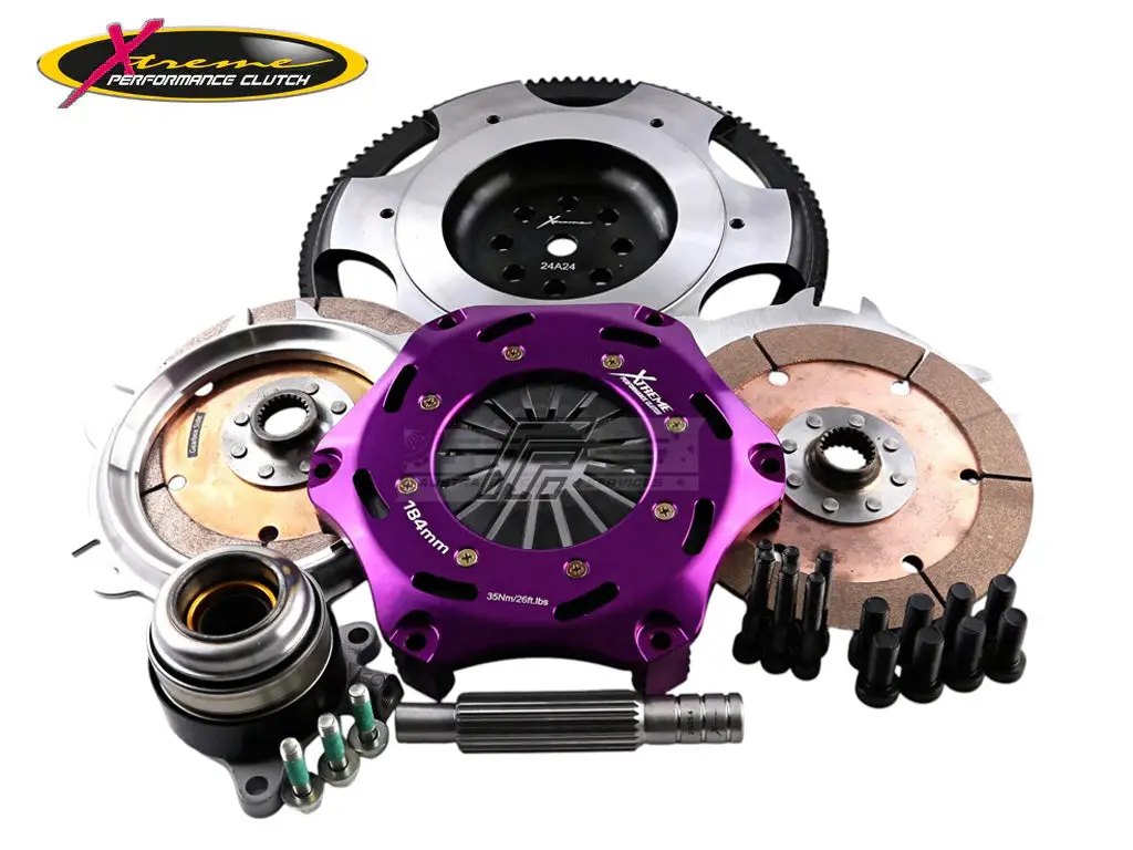 Clutch & Flywheel Kit - Rigid - 184Mm Twin Plate - Xtreme Ceramic - Gr Yaris 1