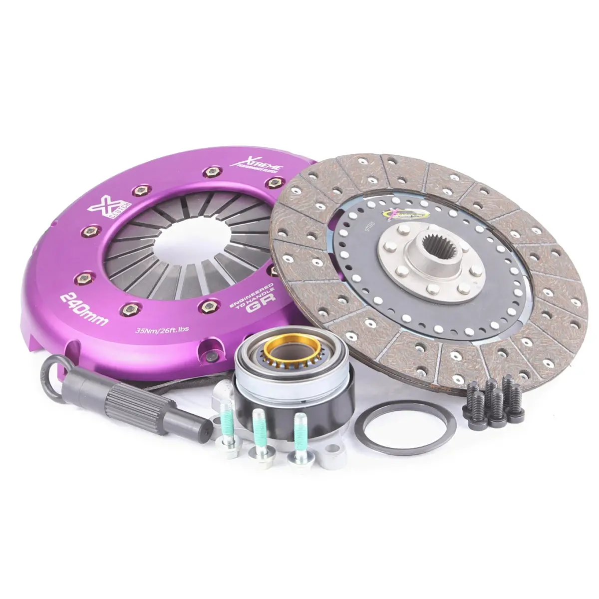 Xtreme Clutch Heavy Duty Organic Kit With Csc | Toyota Gr Yaris | G16e-Gts | 2021+ 1