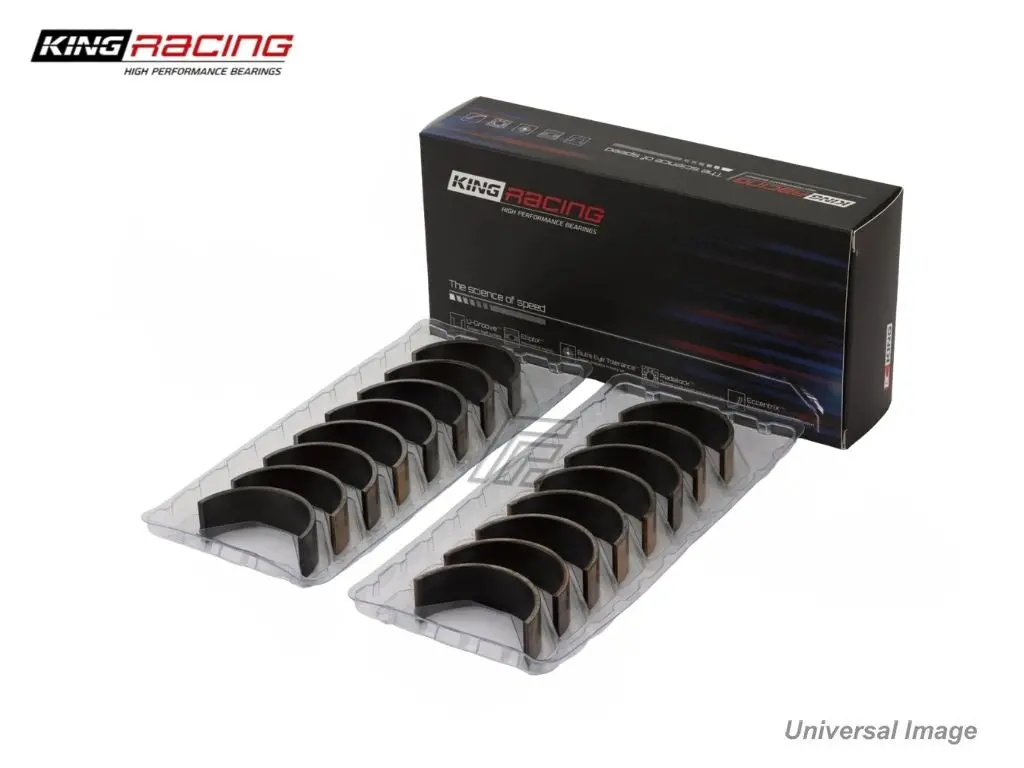 Conrod Bearing Set - King Pmax Black - Pmax Kote - All Sizes - 2Zz-Ge 1