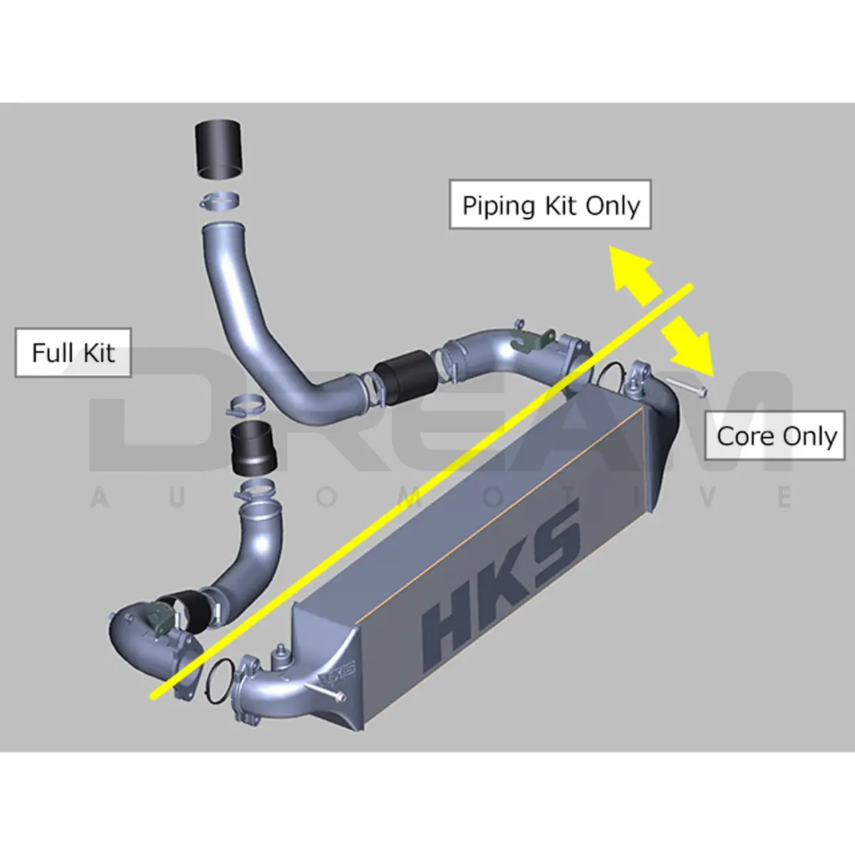 Hks | Intercooler Piping Kit | Honda Civic Type R | Fl5 2.0T K20c1 | 2023+ 1