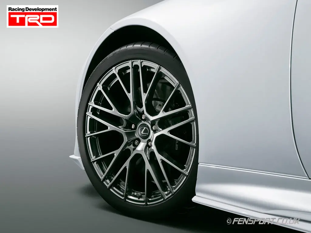 Trd 21 Inch Forged Alloy Wheel Set - With Nut Set  - Lexus Lc 1