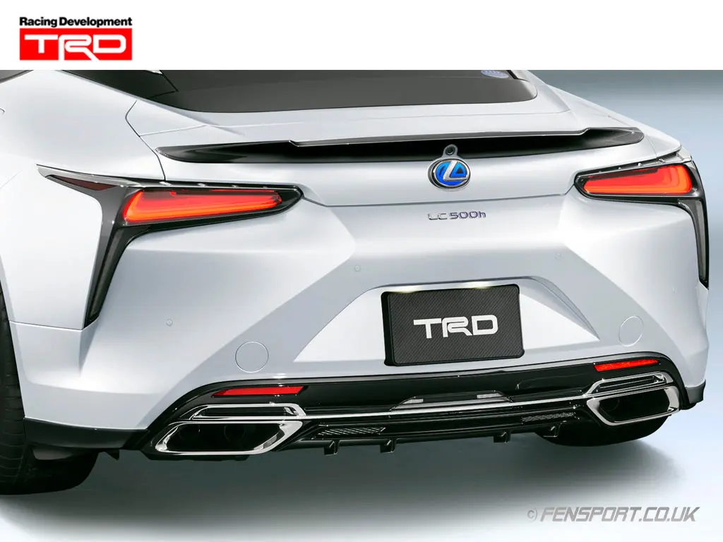 Trd Rear Diffuser & Rear Side Spoiler - Various Colours - Lexus Lc500 1