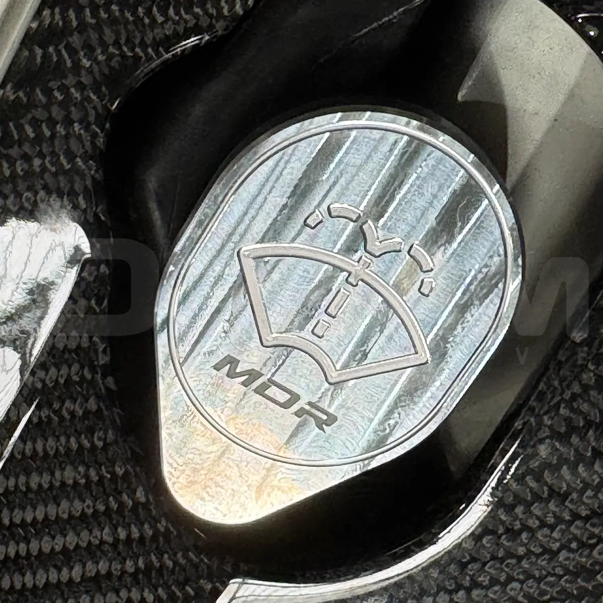 Mdr Industries | Billet Windshield Washer Reservoir Cover | Honda Civic Type R | Fl5 2.0T K20c1 | 2023+ 1