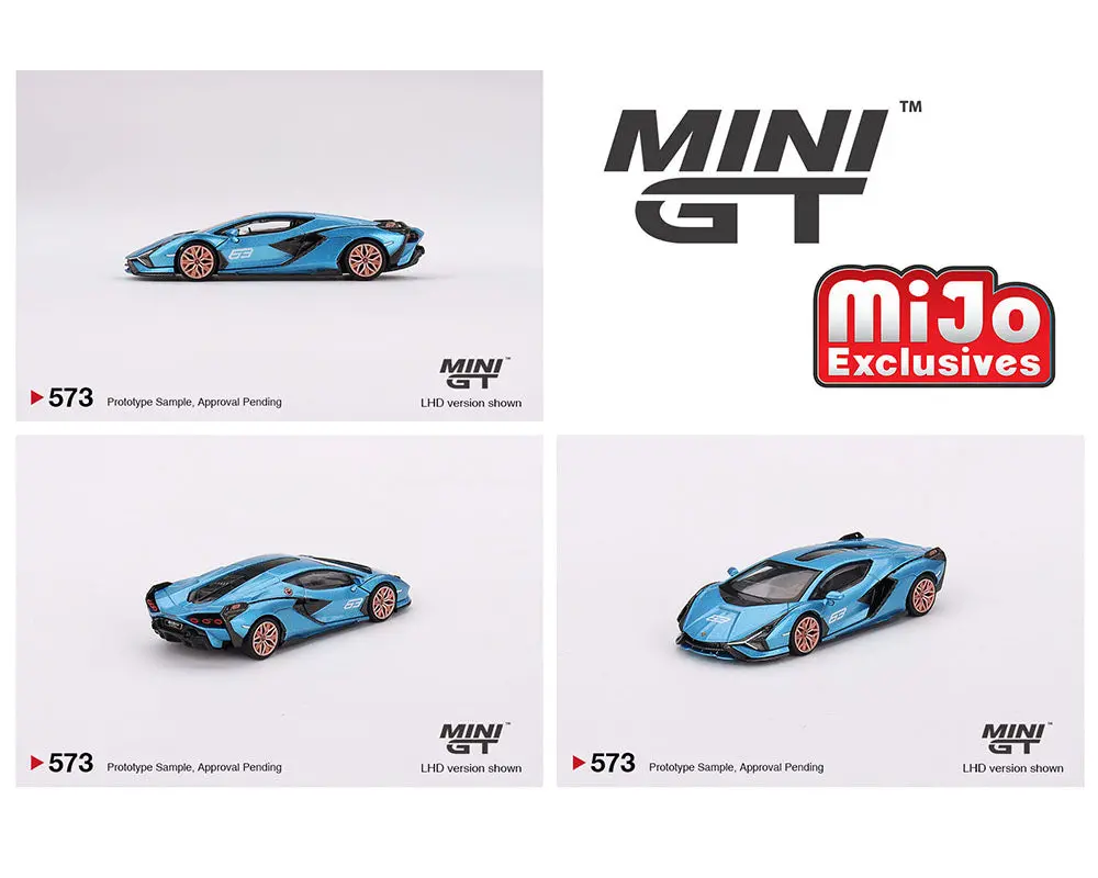 Mini Gt 1:64 Lamborghini Sián Fkp 37 Ble Aegir – Mijo Exclusives 1