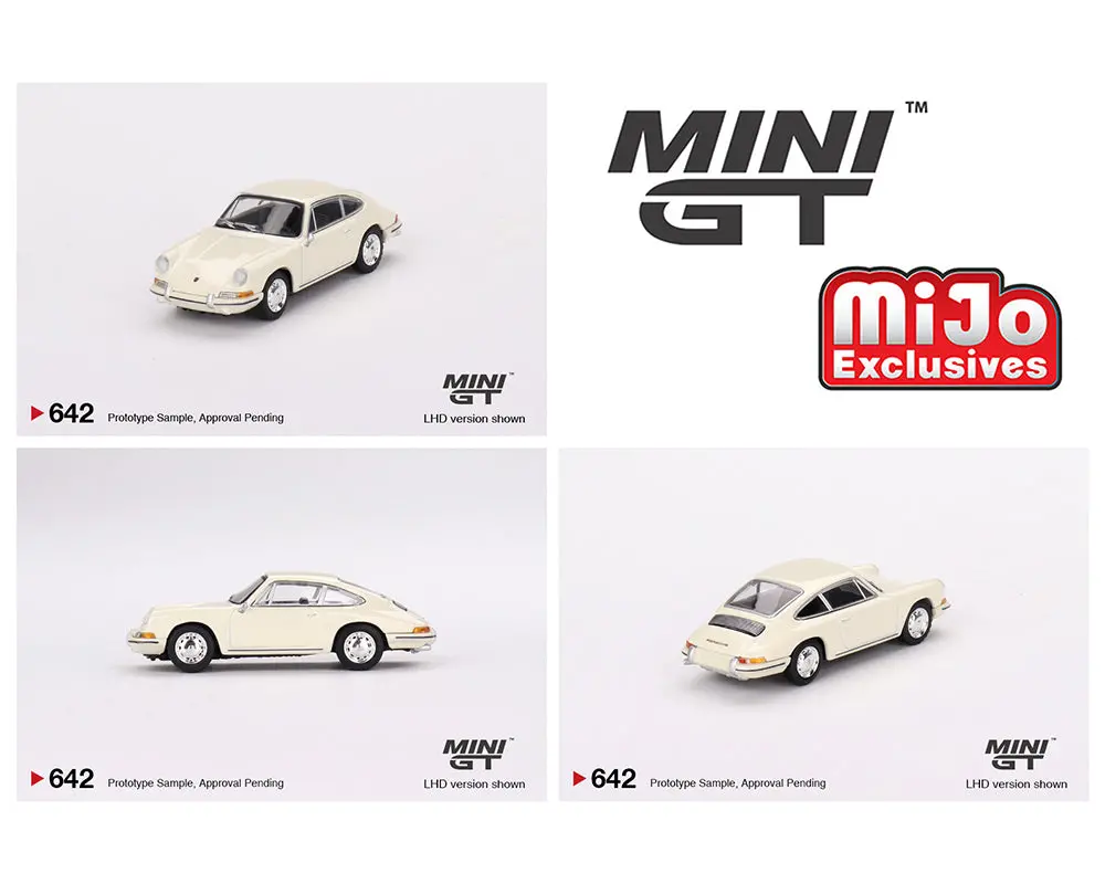 Mini Gt 1:64 1963 Porsche 901 – Ivory – Mijo Exclusives 1