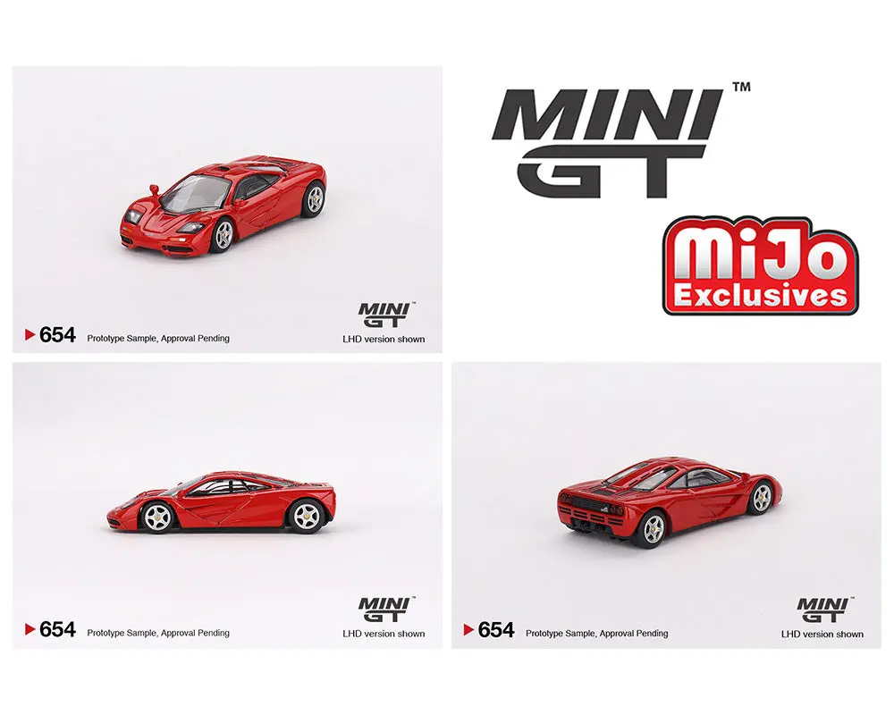 Mini Gt 1:64 Mclaren F1 – Red – Mijo Exclusives 1