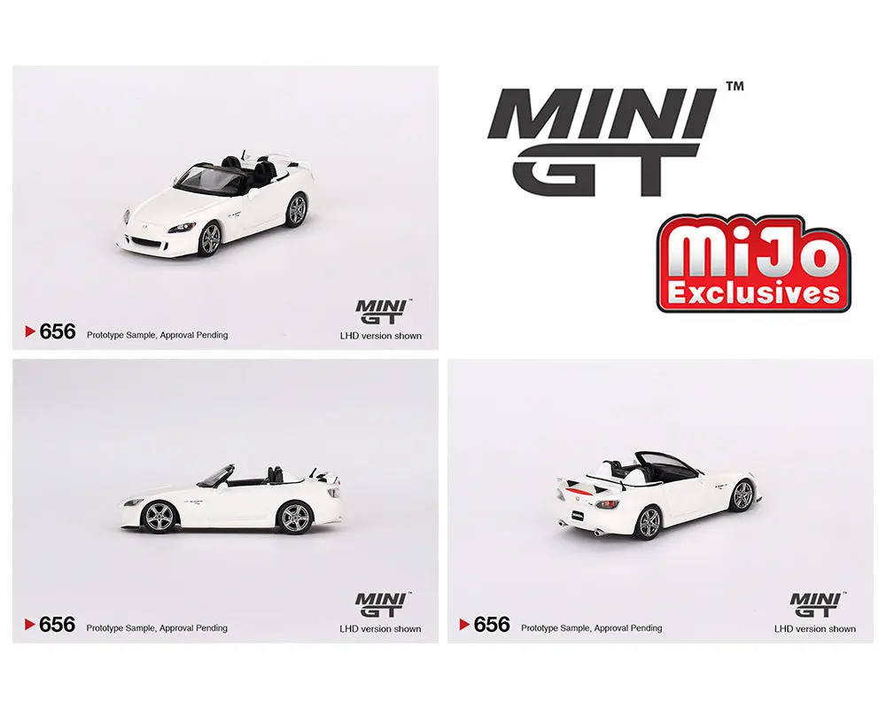 Mini Gt 1:64 Honda S2000 (Ap2) Cr Grand Prix – White- Mijo Exclusives 1