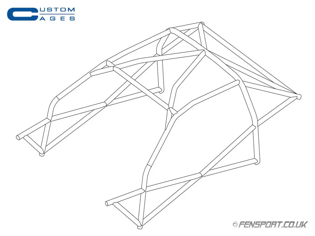 Roll Cage - Multi Point - T45 - Ms Uk Compliant - Mr2 Mk3 1