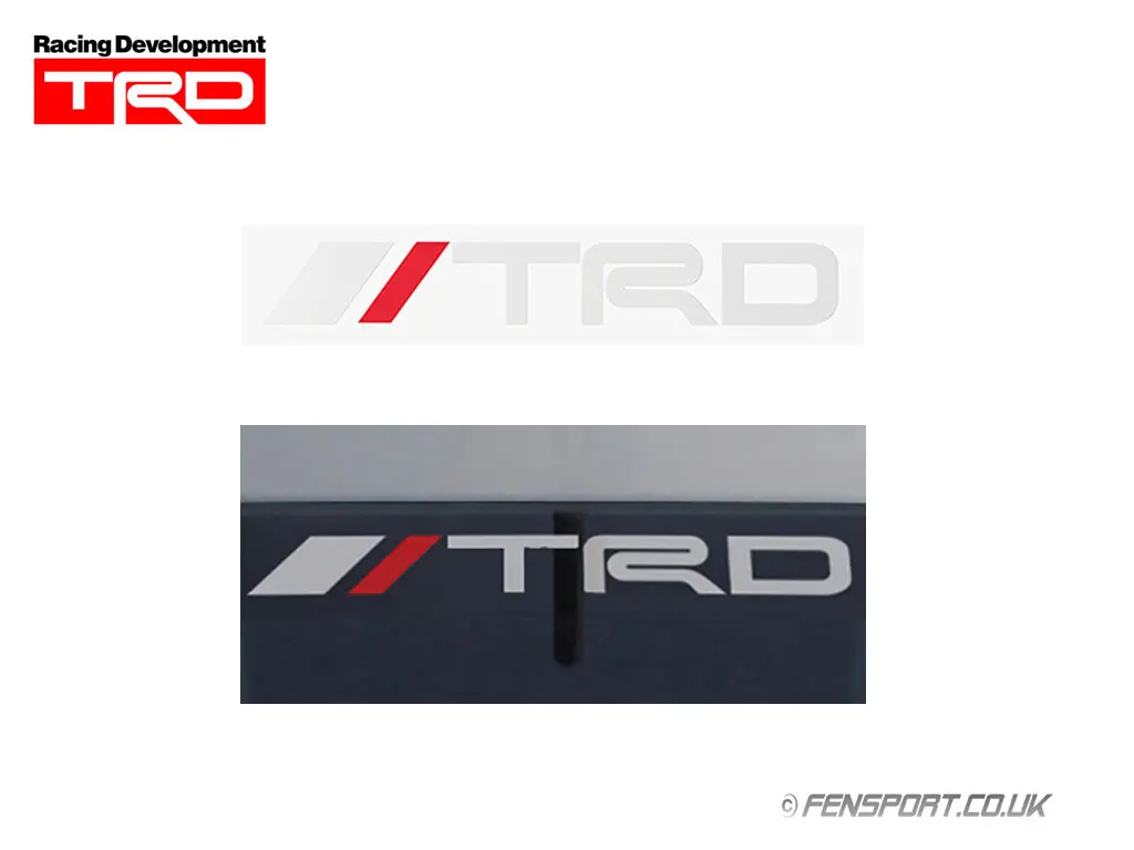 Trd Logo Sticker 230 X 33Mm 1