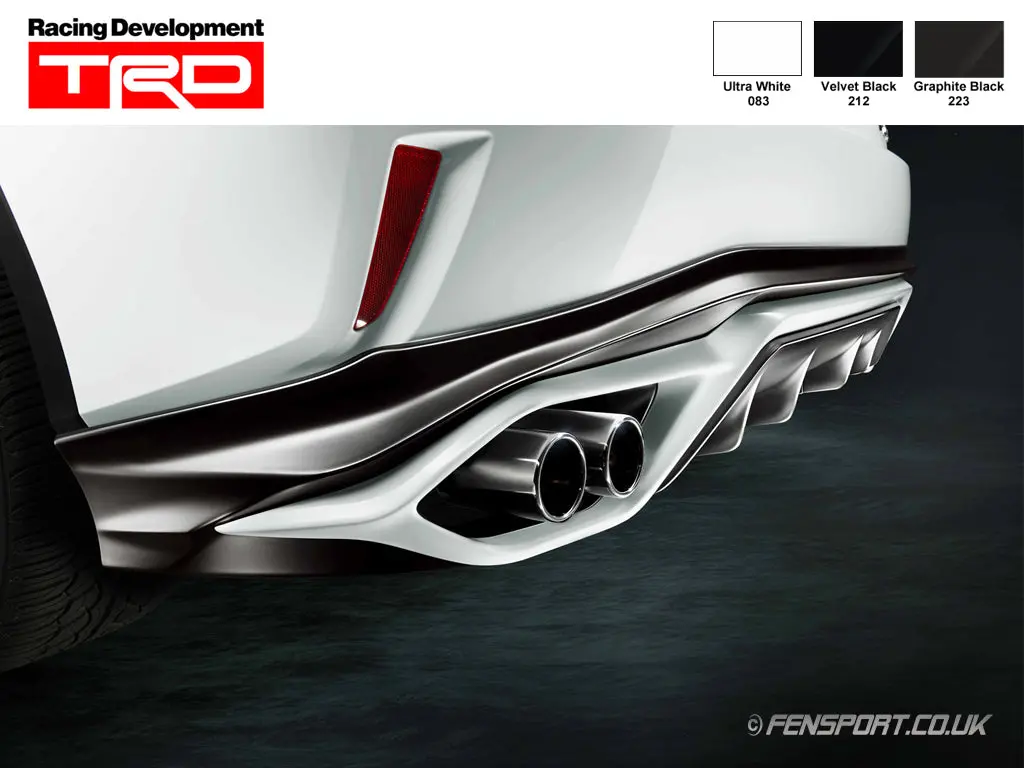 Trd - Sports Exhaust - Rear Silencer - Lexus Rx200t 1