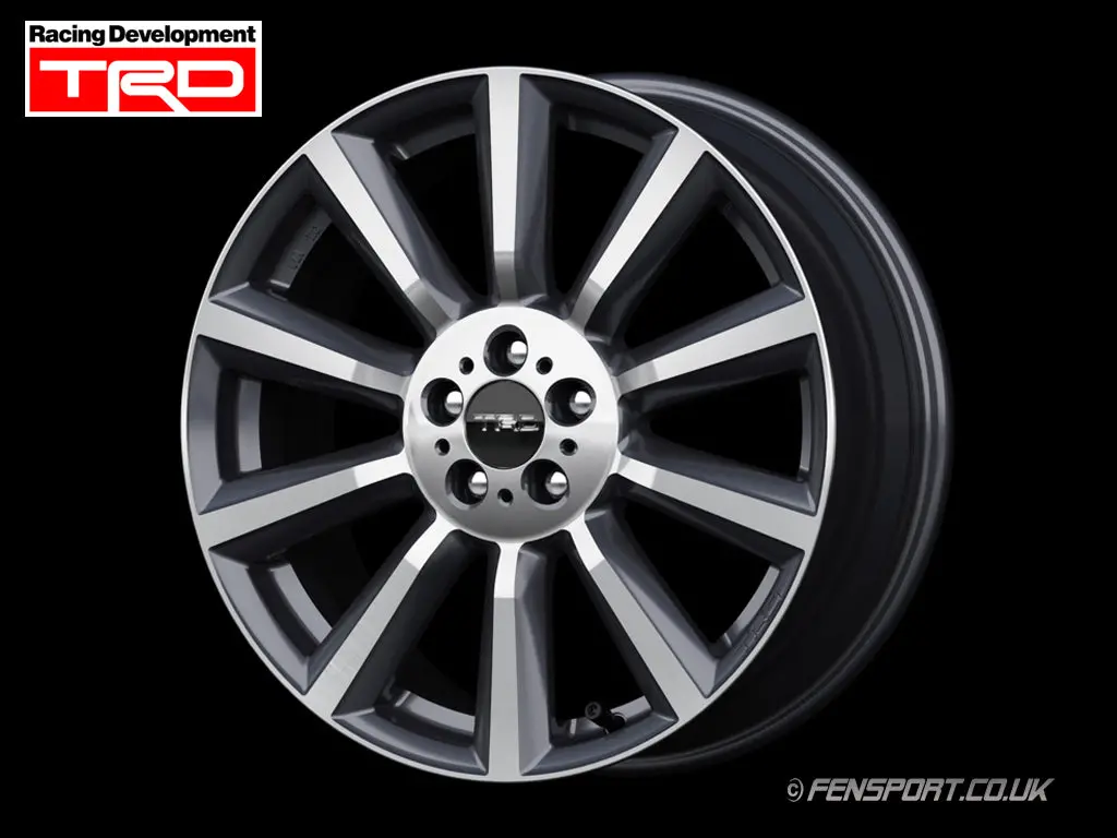 Trd Tf6 18" Aluminum Wheel - Silver - Toyota C-Hr 1