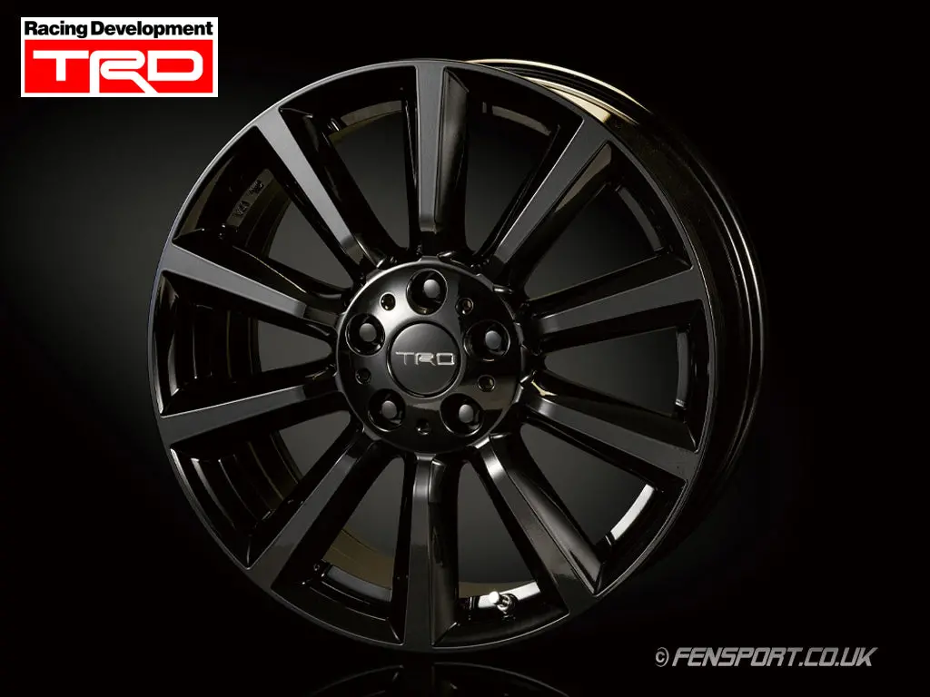 Trd Tf6 18" Aluminum Wheel - Black Mica - Toyota C-Hr 1