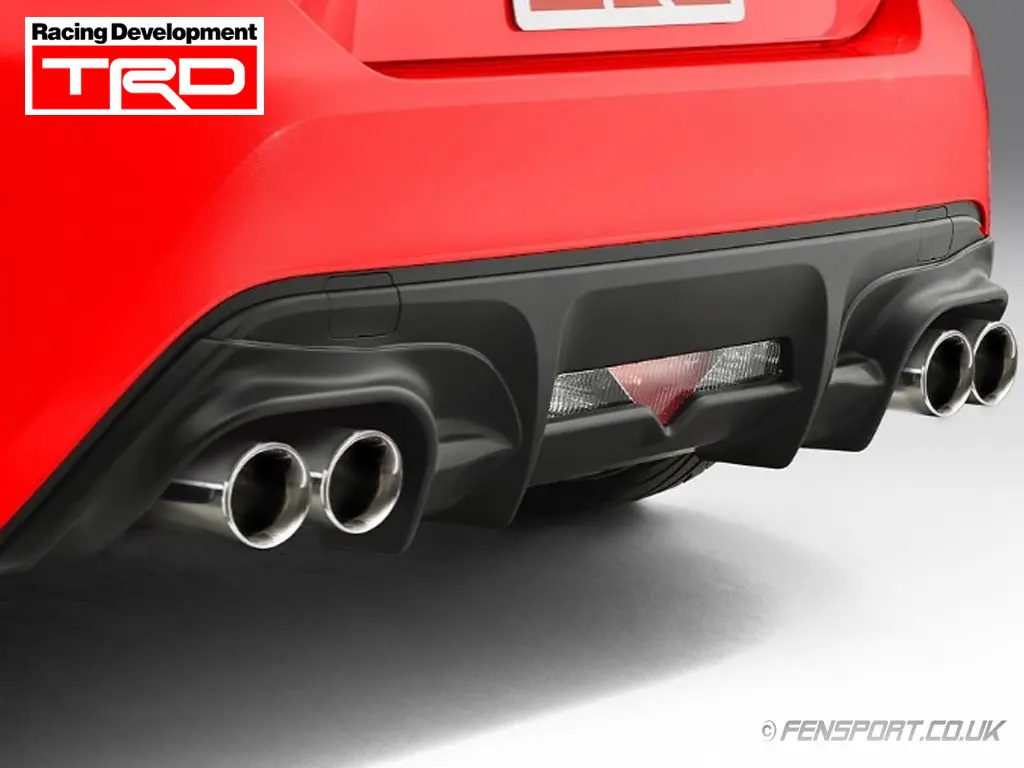 V2 Trd Exhaust Garnish - Gt86 1