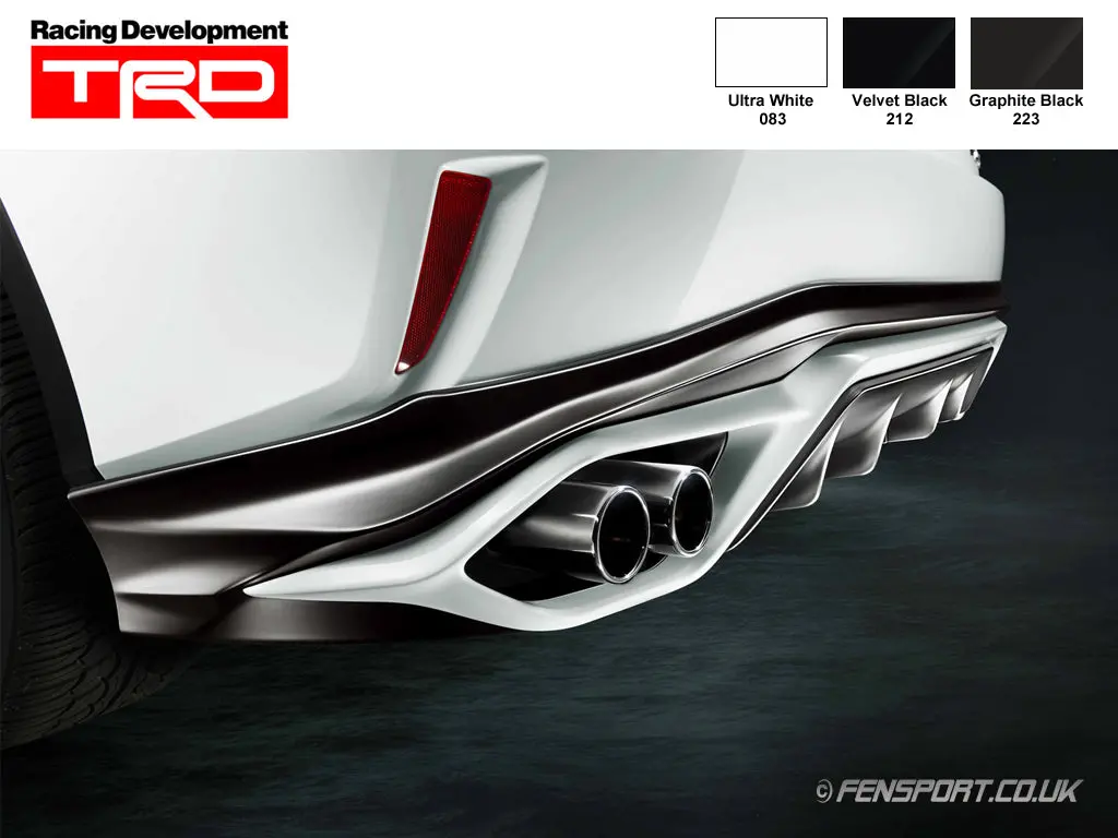 Trd - Rear Diffuser - Rx200t & Rx450h F Sport 1