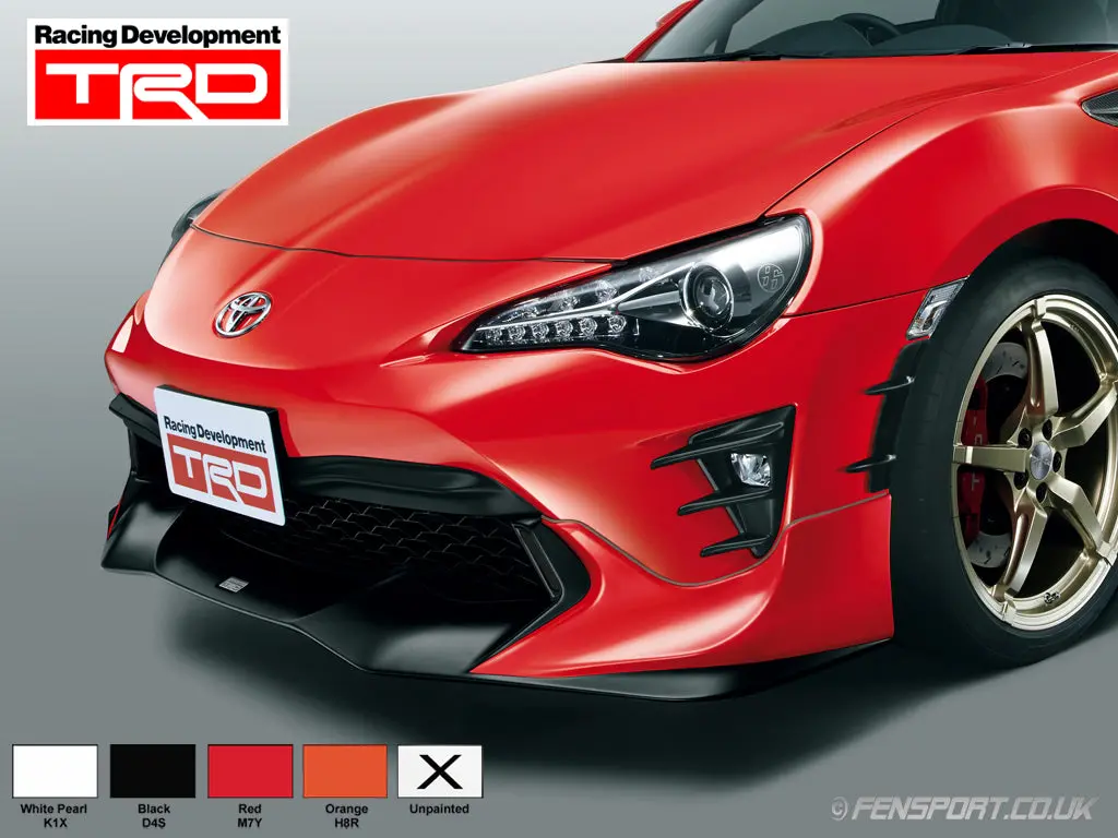 Trd Front Spoiler - Version 2 - No Led - Gt86 1