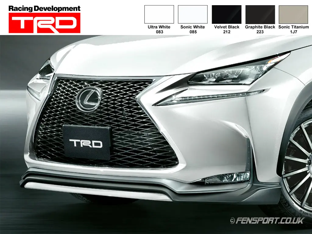 Trd Front Spoiler - Various Colours - Nx200t & Nx300h F Sport 1