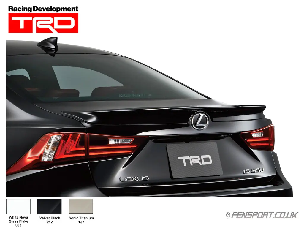Trd Rear Spoiler - Various Colours - Is200t, Is250 Gse30, Is300h 1
