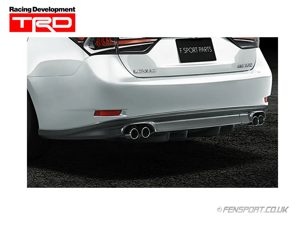 Trd Rear Diffuser - For Trd Exhaust System - Gs300h & Gs450h 1