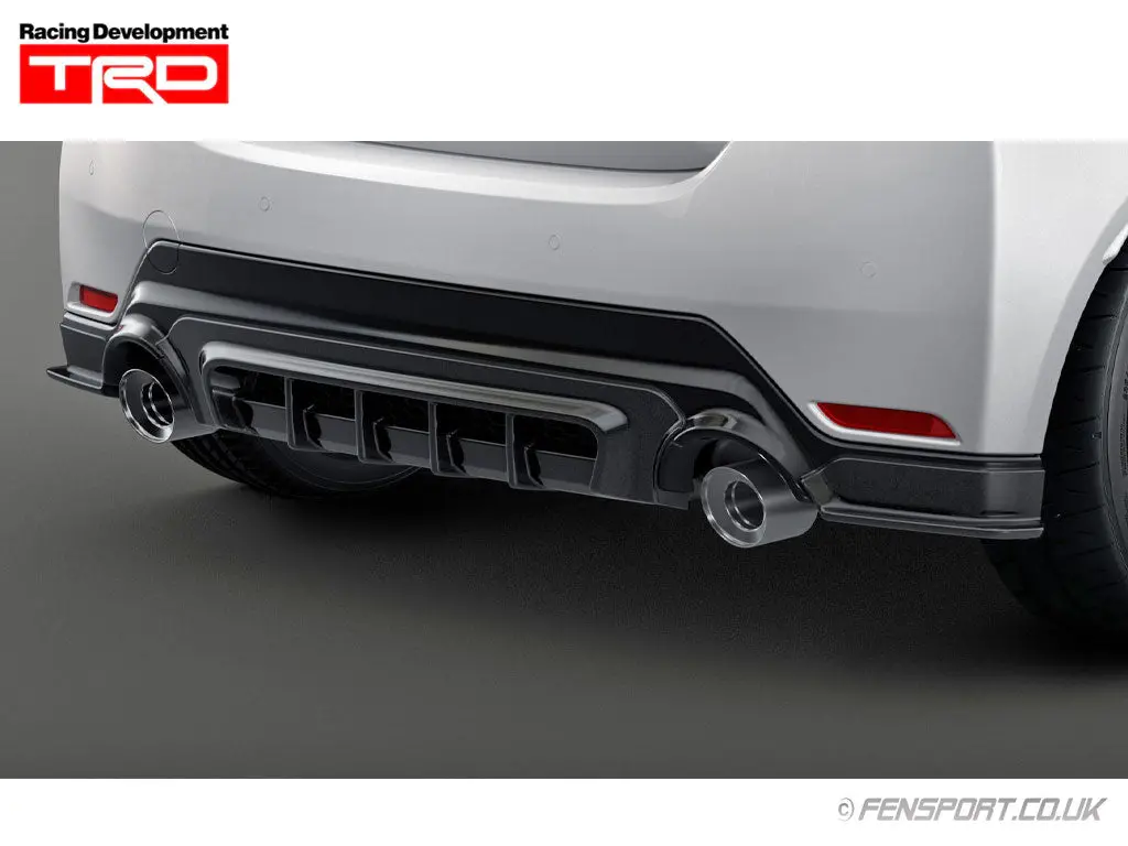 Trd Gr Rear Bumper Spoiler - Black - Gr Yaris Gen 2 1