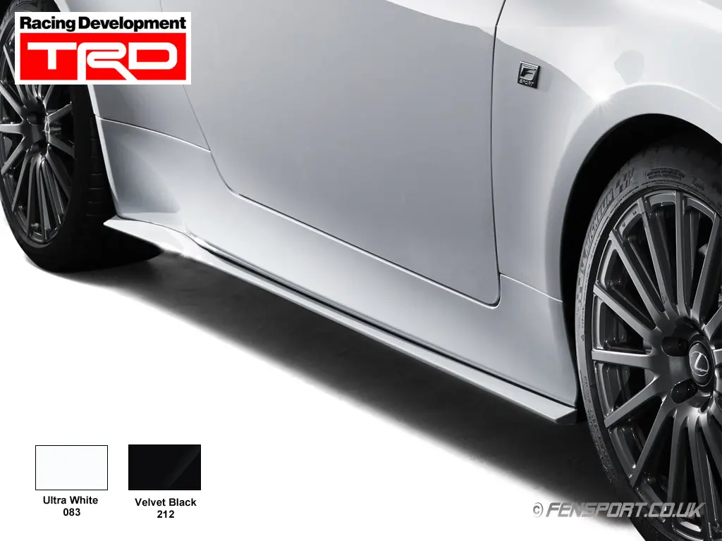 Trd Side Skirts - Various Colours - Lexus Rc200t & Rc300h 1