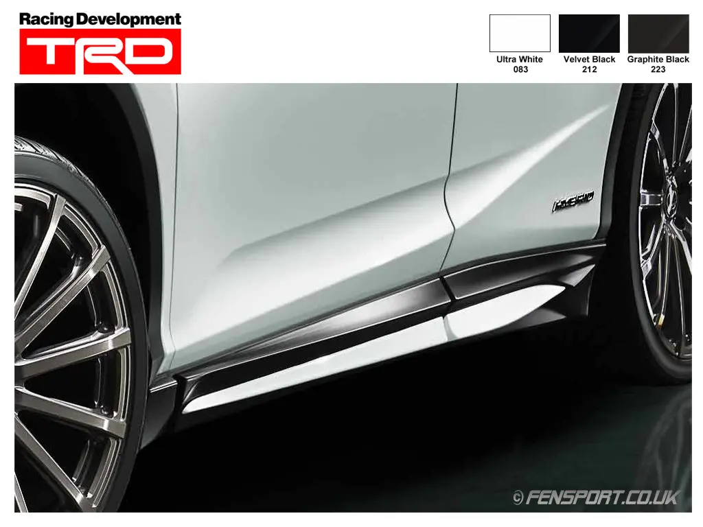 Trd - Side Skirts- Rx200t & Rx450h F Sport 1