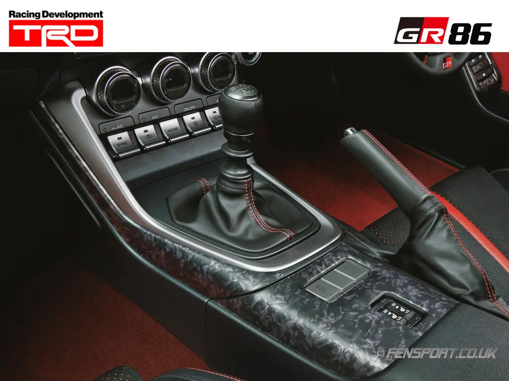 Trd Gr Interior Panel Set - Manual - Gr86 1